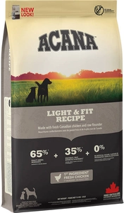 ACANA Light Fit Dog 11,4kg /Opakowanie uszkodzone (2485) !!!