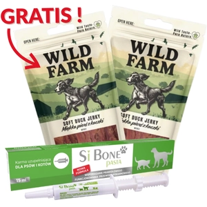 BIOVICO SIBONE PASTA 15 ml+ GRATIS WILD FARM miękka pierś z kaczki 2x80g