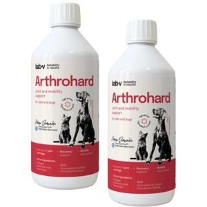 Lab-v Arthrohard 2x500ml Preparat na wsparcie stawów dla psa i kota