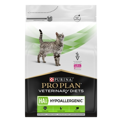 PRO PLAN Veterinary Diets HA St/Ox Hypoallergenic Karma sucha dla kota 3,5kg//Opakowanie uszkodzone (3402)!!!