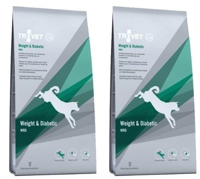 TROVET WRD Weight & Diabetic (dla psa) 2x12,5kg