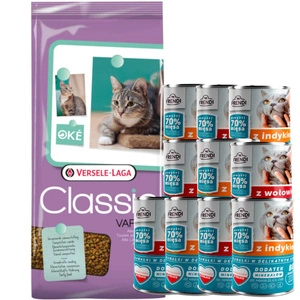 VERSELE-LAGA Classic Cat Variety 10kg + Frendi 10x400g