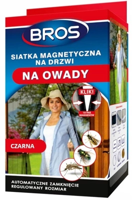 Bros Siatka magnetyczna na drzwi KLIK