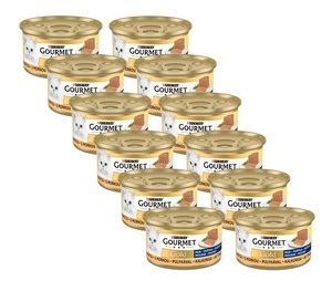 Purina Gourmet Gold mus z indykiem 12x85g