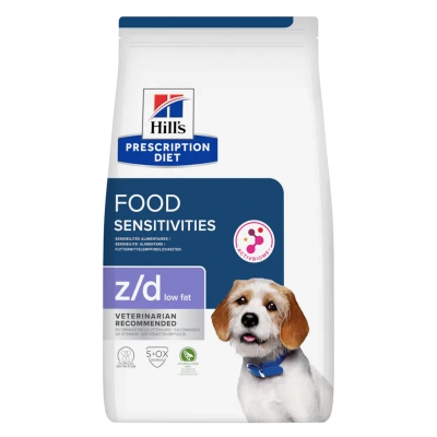 HILL'S PD Prescription Diet Canine z/d Food Sensitivities Low Fat 3kg