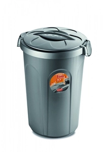 ZOLUX Pojemnik na żywność Jerry 46L 44,5x40x61 cm kolor szary