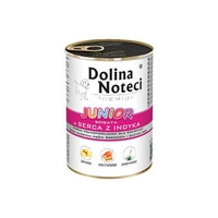 DOLINA NOTECI PREMIUM Junior bogata w serca indyka 400g