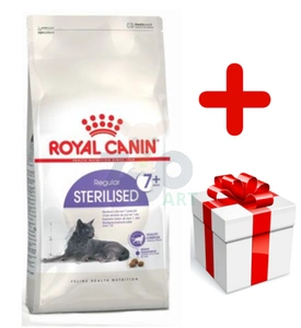 ROYAL CANIN  Sterilised +7 10kg karma sucha dla kotów dorosłych, od 7 do 12 roku życia życia, sterylizowanych + niespodzianka dla kota GRATIS!