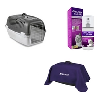 ZOLUX Transporter GULLIVER 3 z metalowymi drzwiczkami ciemnoszary + Feliway Spray 60ml + kocyk GRATIS!