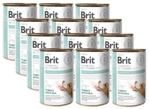 BRIT GF veterinary diets dog Struvite 12x400g-karma mokra dla psa