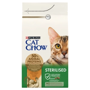 PURINA Cat Chow Sterilised Karma z indykiem 1,5kg
