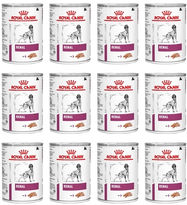 ROYAL CANIN Renal Canine 12 x 410g puszka