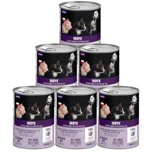 PetRepublic kawałki w sosie z indykiem 6x400g dla kota