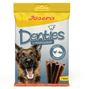 JOSERA Denties z drobiem i jagodami 180g