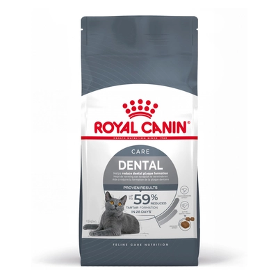 ROYAL CANIN  Dental Care 8kg karma sucha dla kotów dorosłych, redukująca odkładanie kamienia nazębnego / Opakowanie uszkodzone (1594) !!! 