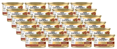 Purina Gourmet Gold kaczka/indyk w sosie 24x85g