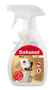 SABUNOL- Płyn do zwalczania pcheł w otoczeniu zwierząt 250ml