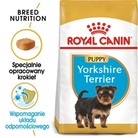 ROYAL CANIN Yorkshire Terrier Puppy 7,5kg karma sucha dla szczeniąt do 10 miesiąca, rasy yorkshire terrier \ Opakowanie uszkodzone (5354,6204,6200,6301) !!!