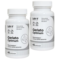 Lab-v Geriato Optimum – Wspomaganie zdrowia seniorów dla psów i kotów 2x45 kapsułek