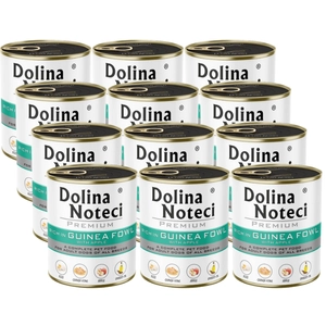 Dolina Noteci PREMIUM bogata w perliczkę z jabłkiem 12x800g