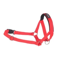 AMIPLAY Halter Basic obroża treningowa dla psa czerwona - rozmiar XS