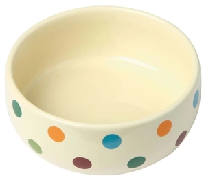 KERBL Miska ceramiczna Dots, 300 ml