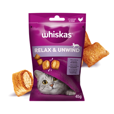 WHISKAS Relaks i Odprężenie 45g - przysmak dla kota, z kurczakiem