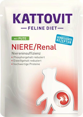 Kattovit Niere/Renal indyk 85g saszetka