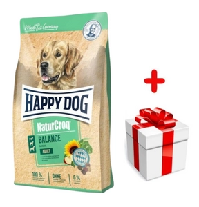  Happy Dog NaturCroq Adult Balance 15 kg + niespodzianka dla psa GRATIS!