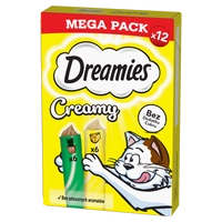 DREAMIES Creamy z serem i z kocimiętką 12x10g