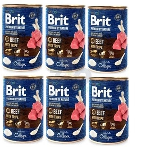 Brit Premium by Nature Beef with Tripe 6x800g