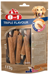 8in1 Triple Flavour Ribs 6 szt.
