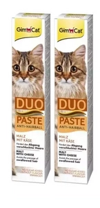 GIMBORN Gim Cat Pasta Anti-Hairball Duo malt z serem 2x50g