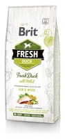 Brit Fresh Duck & Millet Adult Run & Work 12kg opakowanie uszkodzone (2540)