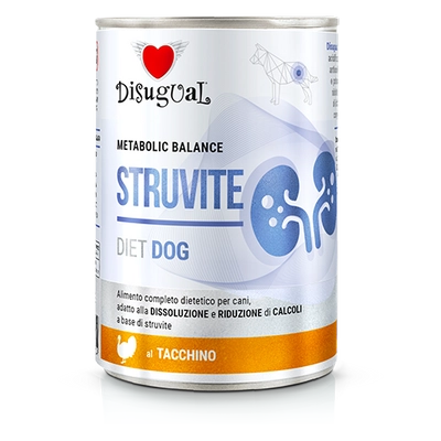 Disugual Karma mokra dla psa Weterynaryjna STRUVITE Indyk (dorosły) 400g