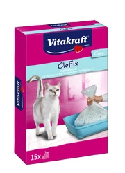 Vitakraft CLOFIX woreczki higieniczne do kuwety 15szt