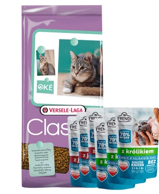 VERSELE-LAGA Classic Cat Variety 10kg + Frendi 6x100g