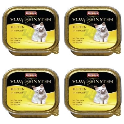 ANIMONDA Vom Feinsten Kitten smak: z drobiem 32x100g SUPER CENA