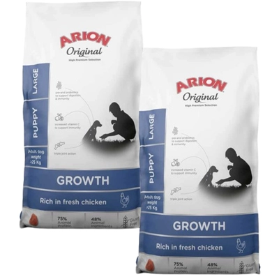 ARION Original Growth Chicken Puppy Large 2x12kg