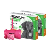 FRONTLINE Combo Spot -On Pies S 2-10kg (pipeta 3x 0,67ml) x2 +Frontline Dozownik na woreczki GRATIS