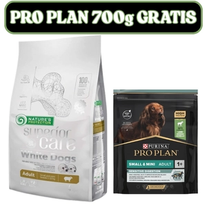 NATURES PROTECTION Superior Care white small breed adult 4kg