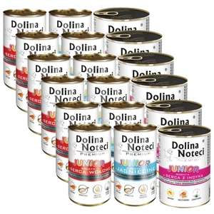 Dolina Noteci PREMIUM Junior MIX Smaków 18 x 400g