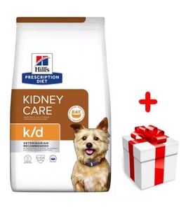 HILL'S PD Prescription Diet Canine k/d 4kg + niespodzianka dla psa GRATIS!