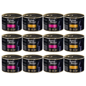 DOLINA NOTECI Premium dla kota filet Mix Smaków 12x185g