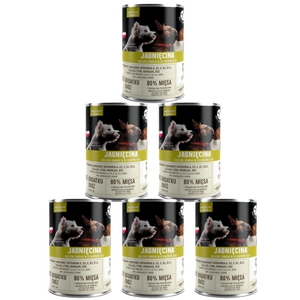 PetRepublic kawałki w sosie z jagnięciną 6x400g