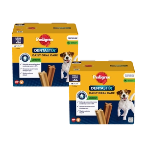 PEDIGREE Dentastix przysmaki dentystyczne dla psa małe rasy 2x56 szt