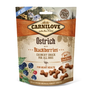 Carnilove Crunchy Snack, struś i jeżyna 200 g