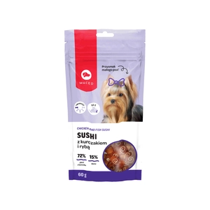 MACED Sushi z kurczakiem i rybą 60g