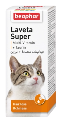 LAVETA SUPER CAT 50ML - preparat poprawiający kondycję sierści dla kotów