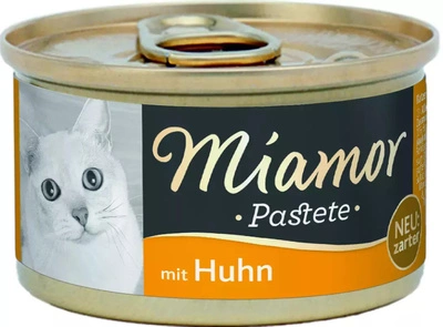 Miamor Pastete kurczak 85g puszka